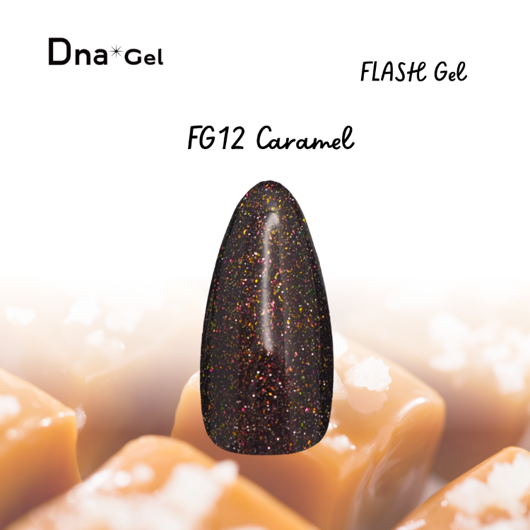 Dna Gel フラッシュジェル 8g FG12 カラメル