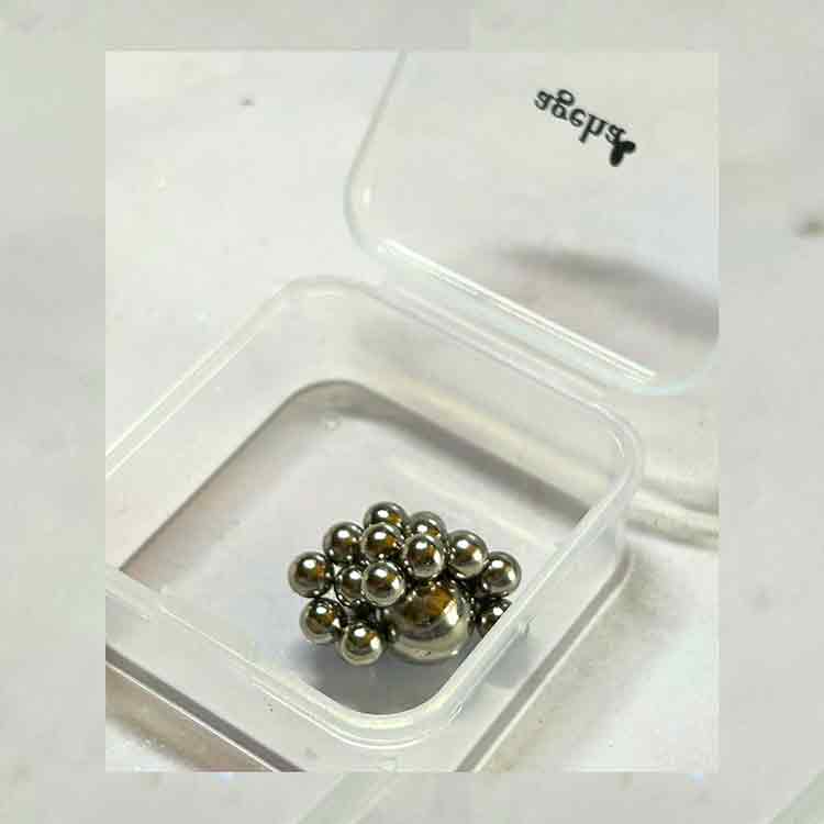 ageha 球体マグネットセット(5mm20個、10mm1個)