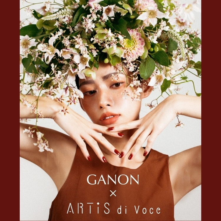 ARTiS di Voce ×GANON ネイルオイル5ml ロールオン AIZU ROSE