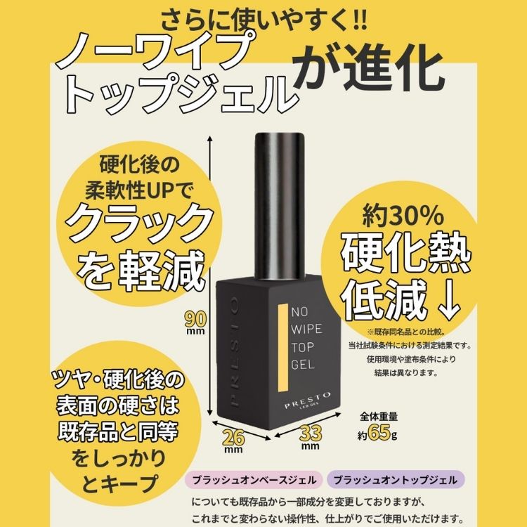 PRESTO ブラッシュオンベースジェル 14g