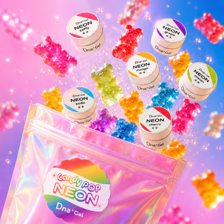 Dna Gel カラージェル 2.5g ネオングレープ