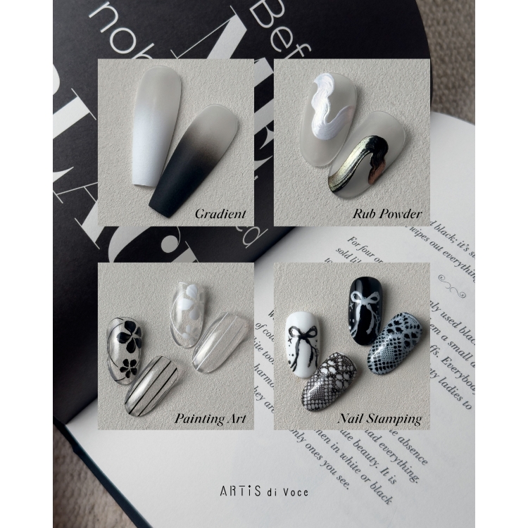 ARTiS di Voce グラディエントアートジェル 2g  ブラック
