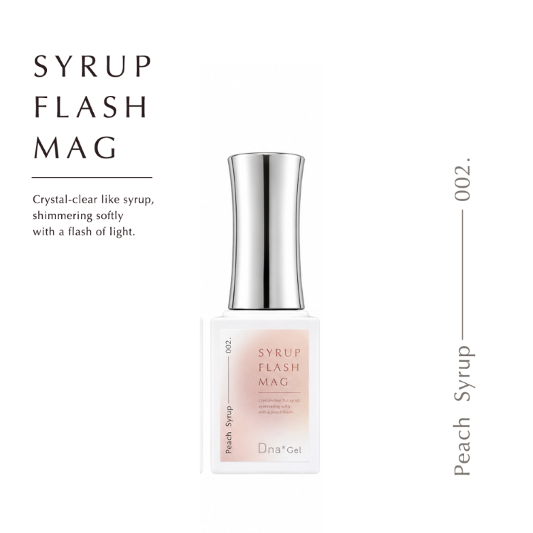 Dna Gel Syrup Flash Mag 8ml Peach Syrup 002