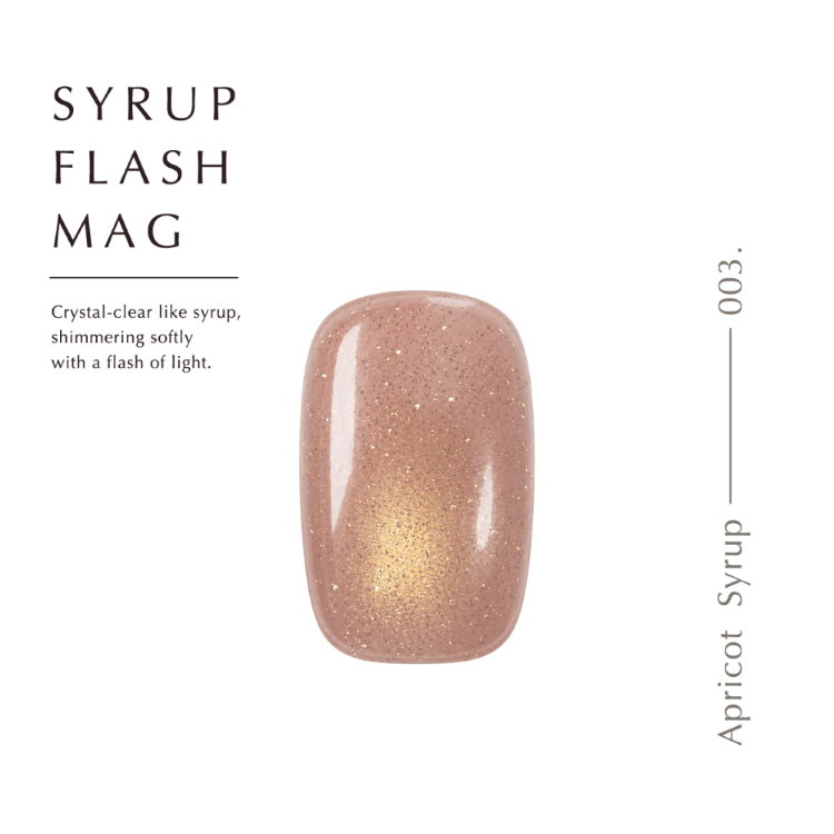 Dna Gel Syrup Flash Mag 8ml Apricot Syrup 003