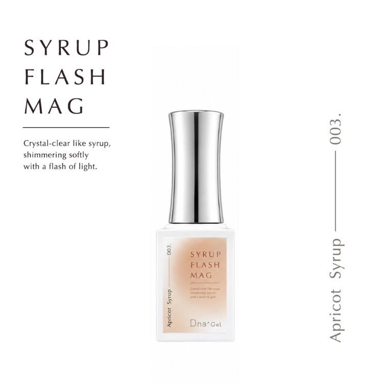 Dna Gel Syrup Flash Mag 8ml Apricot Syrup 003