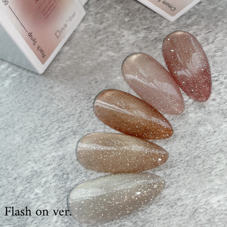 Dna Gel Syrup Flash Mag 8ml Apricot Syrup 003