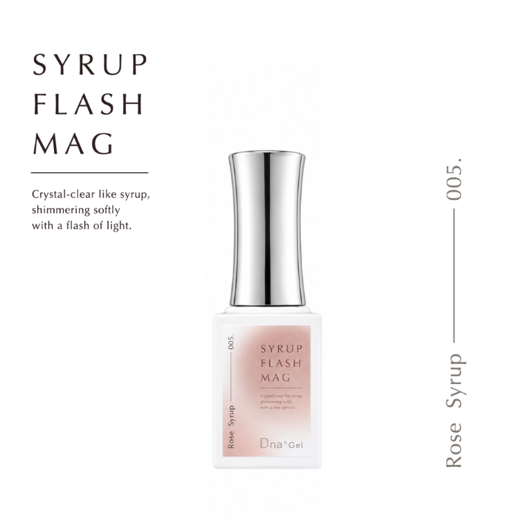 Dna Gel Syrup Flash Mag 8ml Rose Syrup 005