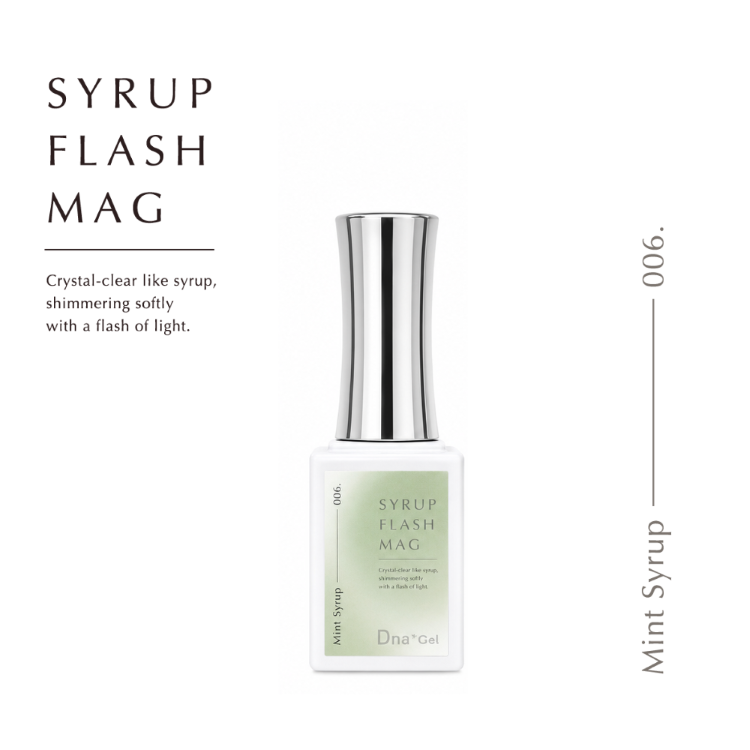 Dna Gel Syrup Flash Mag 8ml Mint Syrup 006