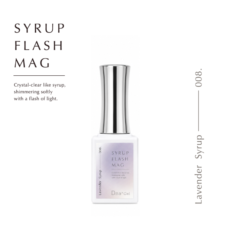 Dna Gel Syrup Flash Mag 8ml Lavender Syrup 008