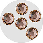 SWAROVSKI ELEMENTS Lt.ピーチ SS3 36粒