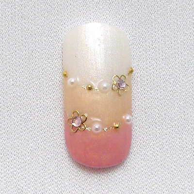 Charlon フラワー ゴールド