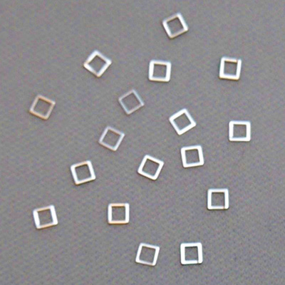 Charlon スクエア フレーム M シルバー