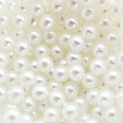 Nail garden 球型パールストーン オフホワイト 2mm