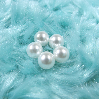 Nail Labo 球体パール ホワイト 6mm 10粒