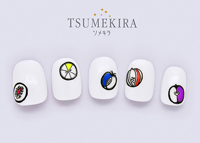 生産終了 TSUMEKIRA 工藤恭子 プロデュース4 カットフルーツ NN-PRD-704