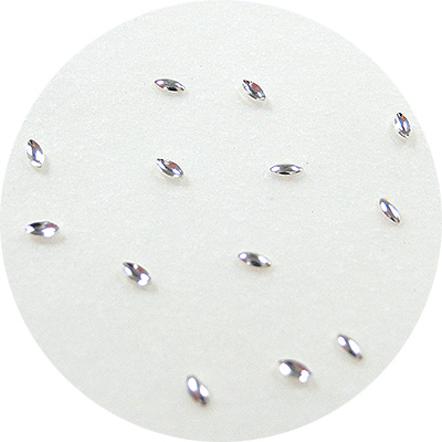 Nail Labo メタルシード シルバー S 200粒