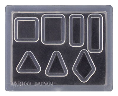 生産終了 PADICO ジュエルモールド ミニ シンプル シェイプ (M.D.A NAiL監修)