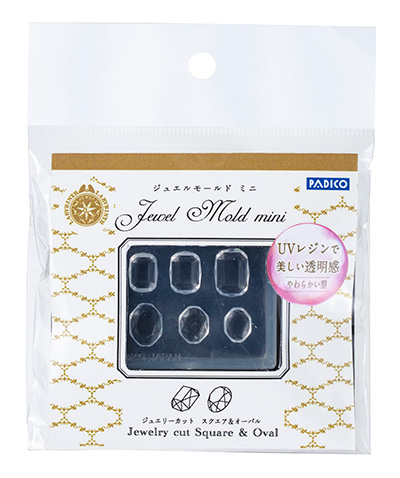 PADICO ジュエルモールド ミニ スクエア & オーバル (M.D.A NAiL監修)