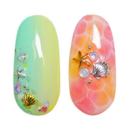Nail Labo メタルパーツ シースター (ヒトデ) ゴールド 4mm