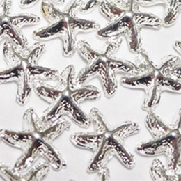 Nail Labo メタルパーツ シースター (ヒトデ) シルバー 3mm