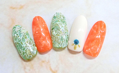 Nail Labo シェル ヴェールシート クリーム