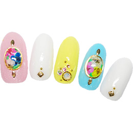 Nail Labo ドライフラワー スイートアッサム ピュアホワイト
