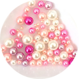 Nail Labo 球体パール アソート ピンク