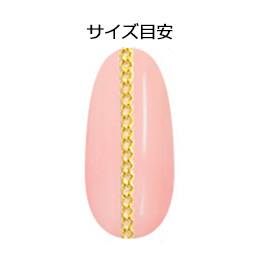 Nail Labo チェーン 2 マンテル シルバー 1mm