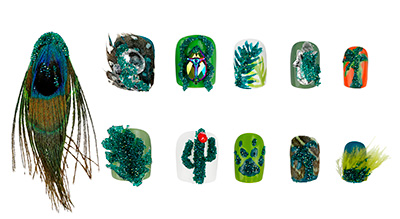 生産終了 SWAROVSKI ELEMENTS CRYSTAL PIXIE Petite Jungle Green (クリスタルピクシー プチ ジャングル グリーン) 5g