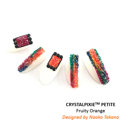 生産終了 SWAROVSKI ELEMENTS CRYSTAL PIXIE Petite Fruity Orange (クリスタルピクシー プチ フルーティ オレンジ) 5g