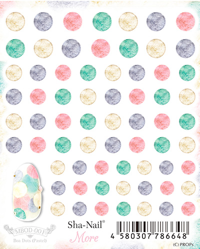 取扱終了 Sha-Nail More MBOD-001 Boa Dots Pastel