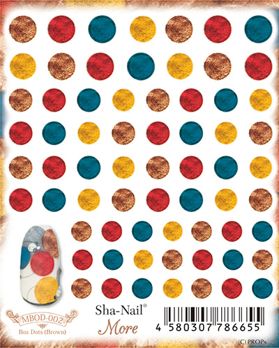 取扱終了 Sha-Nail More MBOD-002 Boa Dots Brown