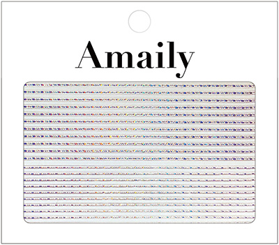 取扱終了 Amaily ネイルシール No.8-12 飾りライン (OS)