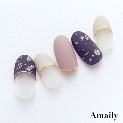 Amaily ネイルシール No.1-16 ボタニカル | Nail Labo Online Shop