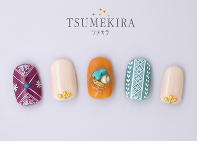 生産終了 TSUMEKIRA MARIE NAILS プロデュース5 クロシェ NN-MAN-106