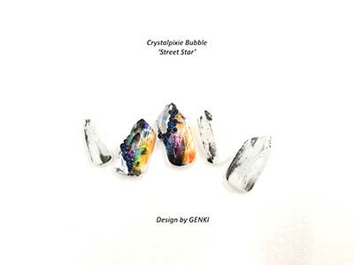 生産終了 SWAROVSKI ELEMENTS CRYSTALPIXIE BUBBLE STREET STAR (クリスタルピクシー バブル ストリート スター) 5g