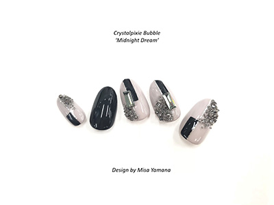 生産終了 SWAROVSKI ELEMENTS CRYSTALPIXIE BUBBLE MIDNIGHT DREAM (クリスタルピクシー バブル ミッドナイト ドリーム) 5g