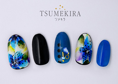 生産終了 TSUMEKIRA Dot ブラック NN-DOT-102