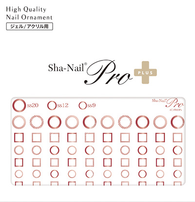 取扱終了 Sha-Nail Plus CS-PPG Circle&Square Pink Gold / サークル & スクエア ピンクゴールド