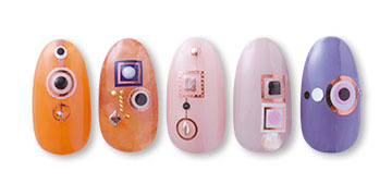 取扱終了 Sha-Nail Plus CS-PPG Circle&Square Pink Gold / サークル & スクエア ピンクゴールド