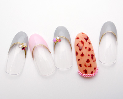 Nail Labo マカロンカラーチェーン ブラックセサミ