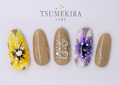 生産終了 TSUMEKIRA Dot シルバー SG-DOT-103 (ジェル専用)