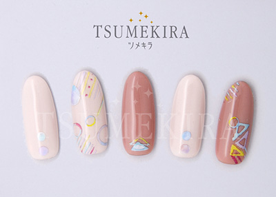 生産終了 TSUMEKIRA 陳采雍デザイン1 幾何学 NN-GEO-101