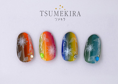 生産終了 TSUMEKIRA 哲朗 プロデュース2 Noise -表- 白 NN-TET-102
