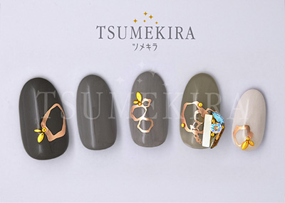 生産終了 TSUMEKIRA rrieenee プロデュース4 tears ring -one- シャンパンピンク SG-RRI-109 (ジェル専用)
