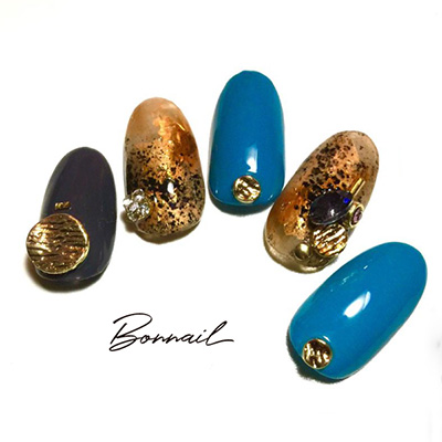 Bonnail シルバープレート ウェイブレット S