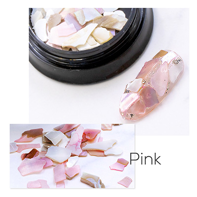 取扱終了 Bonnail BIG shell piece pink