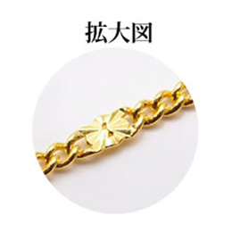 取扱終了 Nail Labo チェーン 18 シャイニング ゴールド 1.2mm