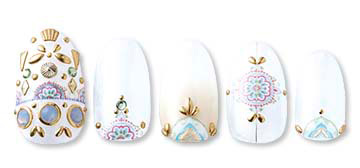 取扱終了 Sha-Nail Pro MOE-001 Mosque Ethnic/モスクエスニック
