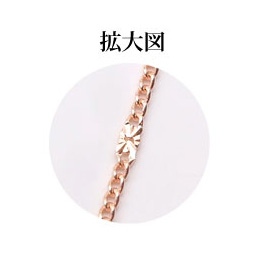 Nail Labo チェーン 21 シャイニング ピンクゴールド 1mm